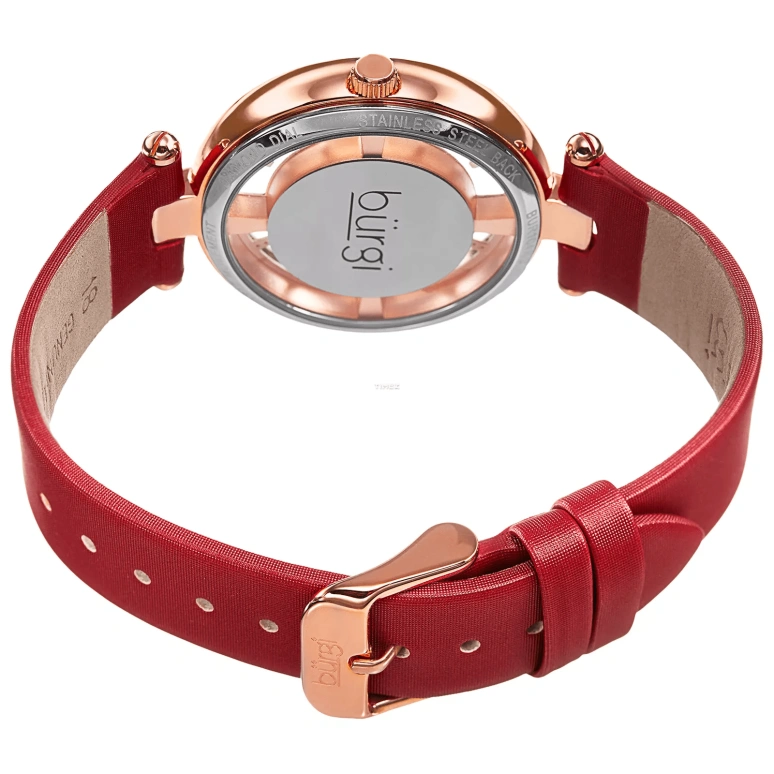 Burgi,Other 38mm,38mm,Composite,Silver,Quartz,Hardlex,Sapphire,Round,BUR104RD