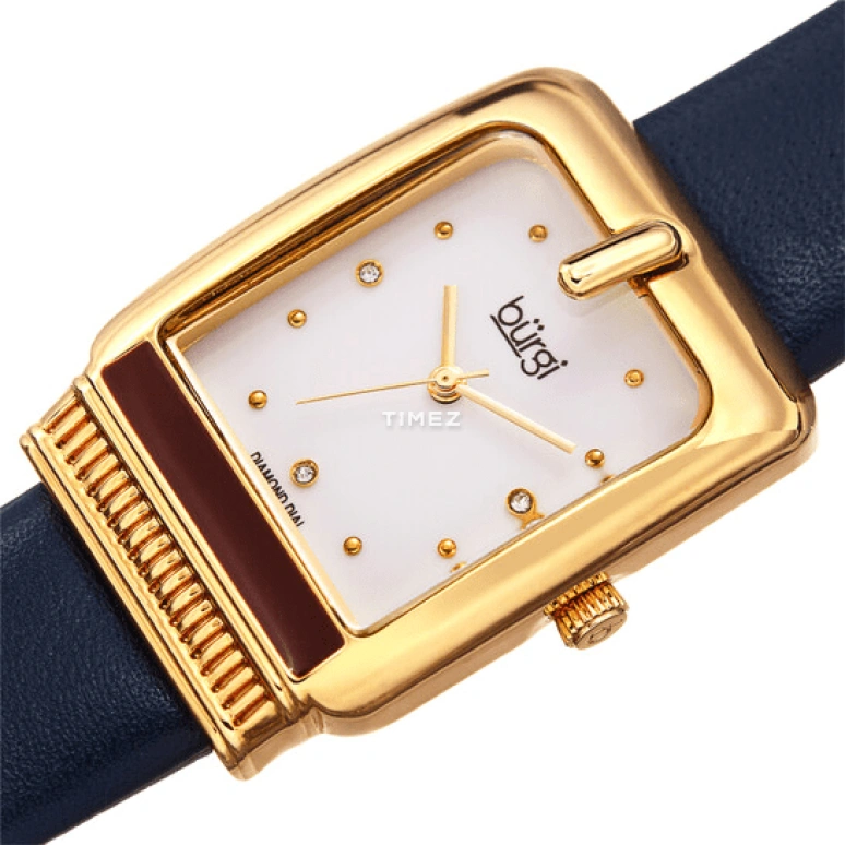 Burgi,Other 28mm,28mm,Composite,White,Quartz,Hardlex,Rectangular,BUR192BU