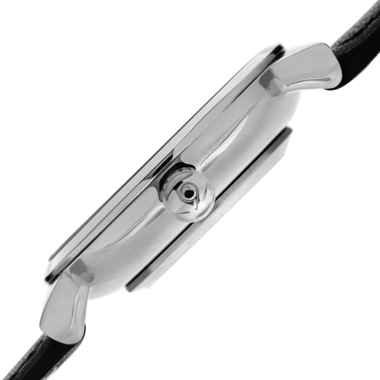 Burgi,Other 34mm,34mm,Composite,Black,Silver,Quartz,Hardlex,Round,BUR191BK