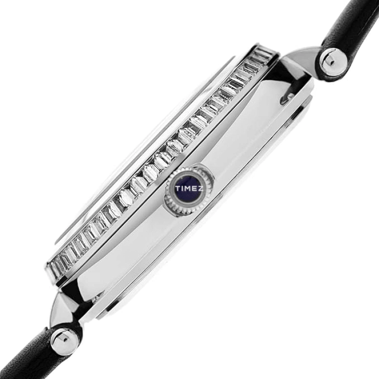 Burgi,Other 38mm,38mm,Composite,Silver,Quartz,Hardlex,Round,BUR202SSB