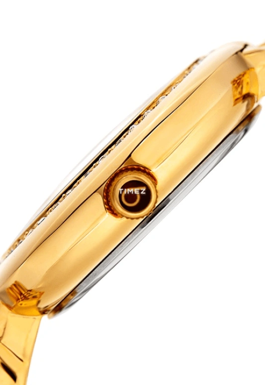 Burgi,Other 36mm,36mm,Aluminium,Gold,Quartz,Hardlex,Round,BUR170YG
