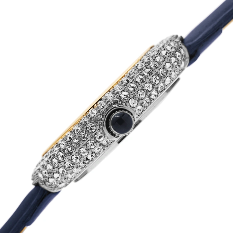 Burgi,Other 36mm,36mm,Brass,Blue,Quartz,Hardlex,Round,BUR209BU