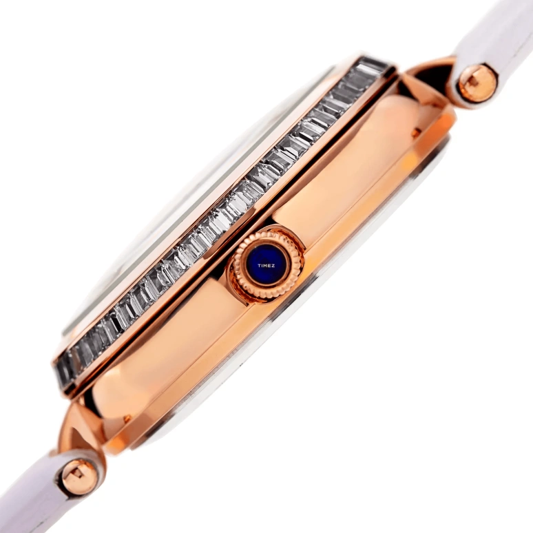 Burgi,Other 38mm,38mm,Composite,White,Rose Gold,Quartz,Date,Day,BUR182WT