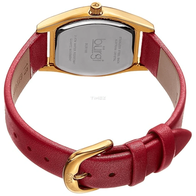 Burgi,Other 30mm,30mm,Composite,Silver,Quartz,Day,Hardlex,Sapphire,BUR166RD