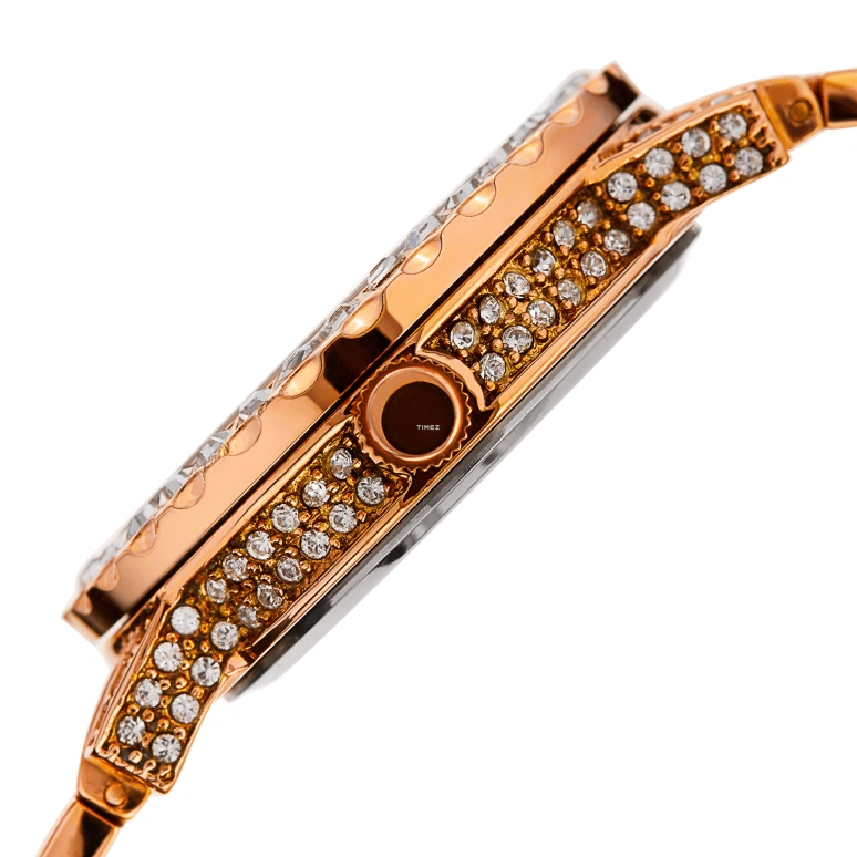 Burgi,Other 36mm,36mm,Brass,White,Quartz,Hardlex,Round,BUR176RG