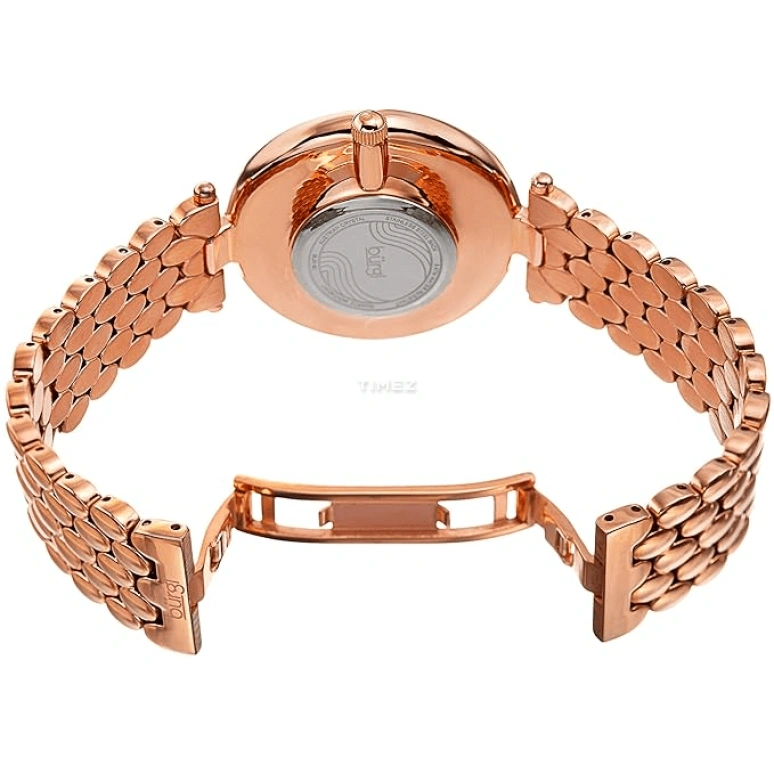 Burgi,Other 38mm,38mm,Composite,Multi-Color,Rose Gold,Quartz,Hardlex,Round,BUR162RG