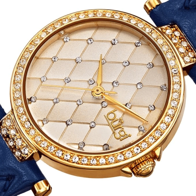 Burgi,Other 31mm,31mm,Composite,White,Quartz,Hardlex,Round,BUR154BU