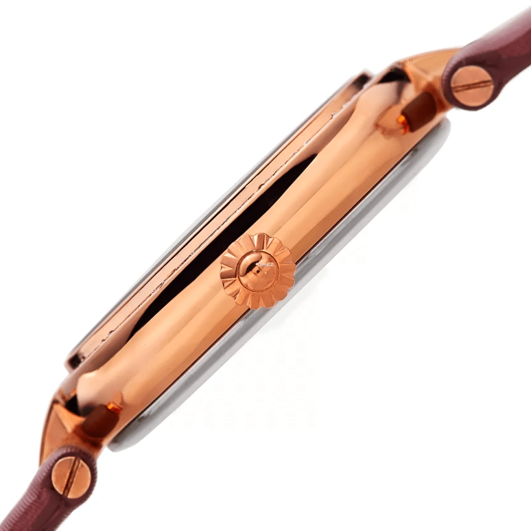 Burgi,Other 38mm,38mm,Composite,Burgundy,Quartz,Hardlex,Round,BUR143BUR