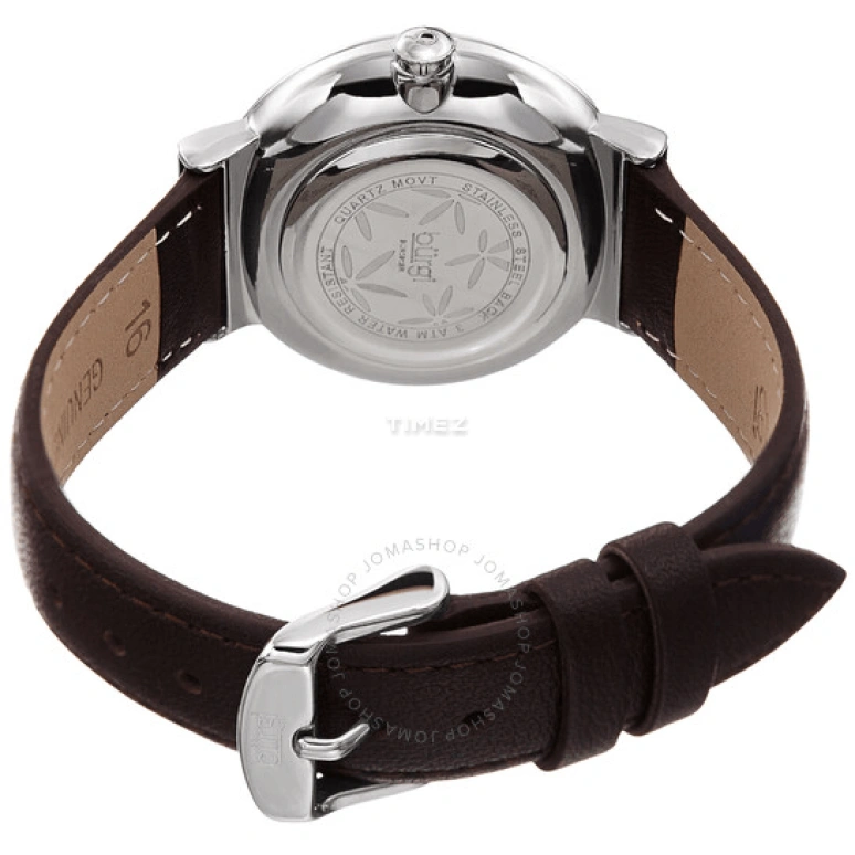 Burgi,Other 34mm,34mm,Composite,Brown,Quartz,Hardlex,Round,BUR191BR