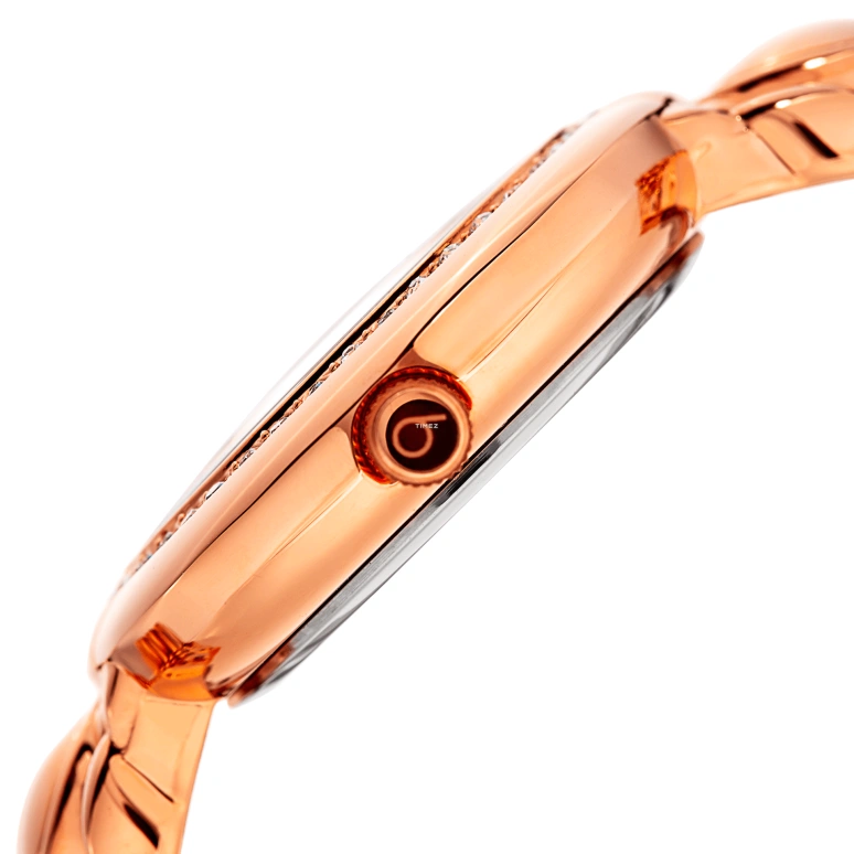 Burgi,Other 36mm,36mm,Aluminium,Rose Gold,Quartz,Hardlex,Round,BUR170RG