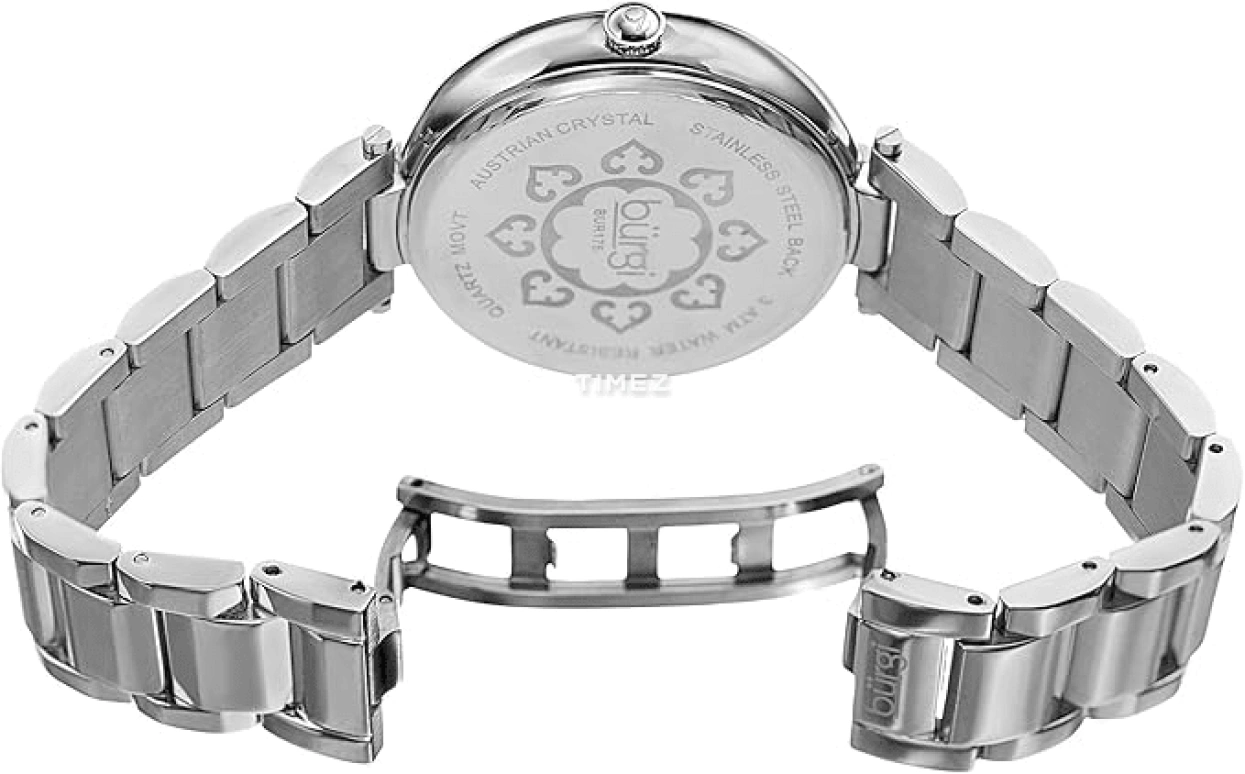 Burgi,Other 39mm,39mm,Composite,Purple,Quartz,Sapphire,Hardlex,Round,BUR175SSPU