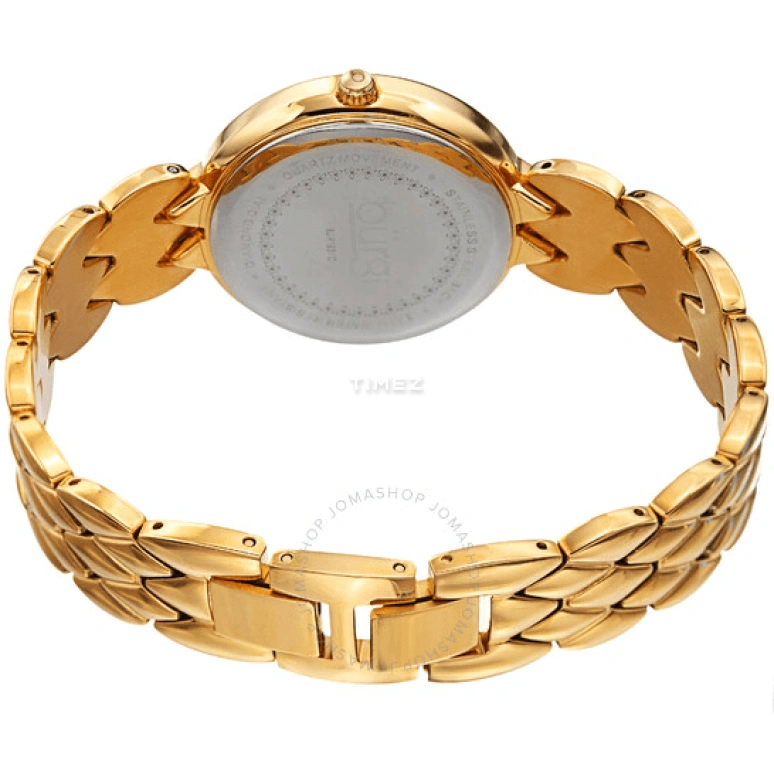 Burgi,Other 34mm,34mm,Composite,White,Quartz,Hardlex,Round,BUR193YG