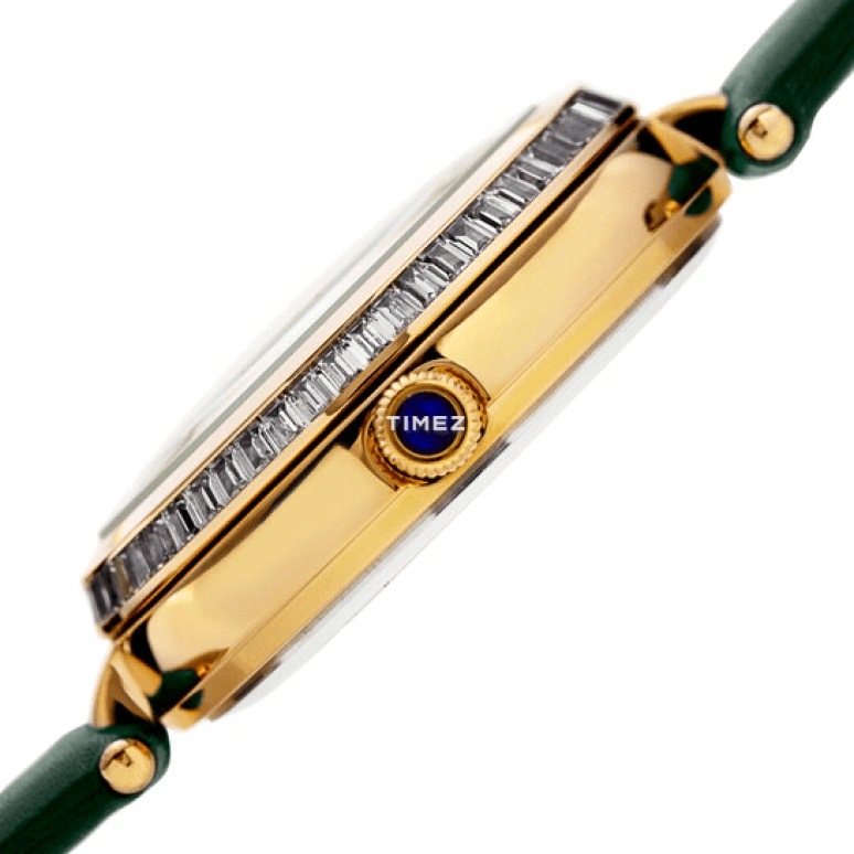 Burgi,Other 38mm,38mm,Composite,White,Green,Quartz,Date,Day,BUR182GN