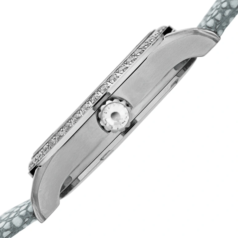 Burgi,Other 32mm,32mm,Stainless Steel,Silver,White,Quartz,Day,Sapphire,Hardlex,BUR160GY