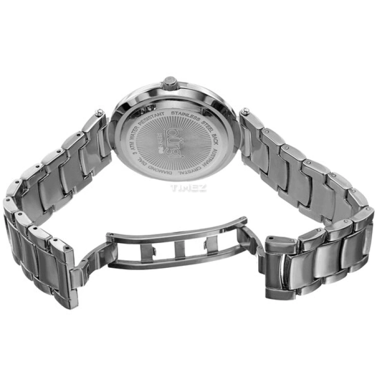 Burgi,Other 38mm,38mm,Composite,White,Quartz,Hardlex,Round,BUR181SS