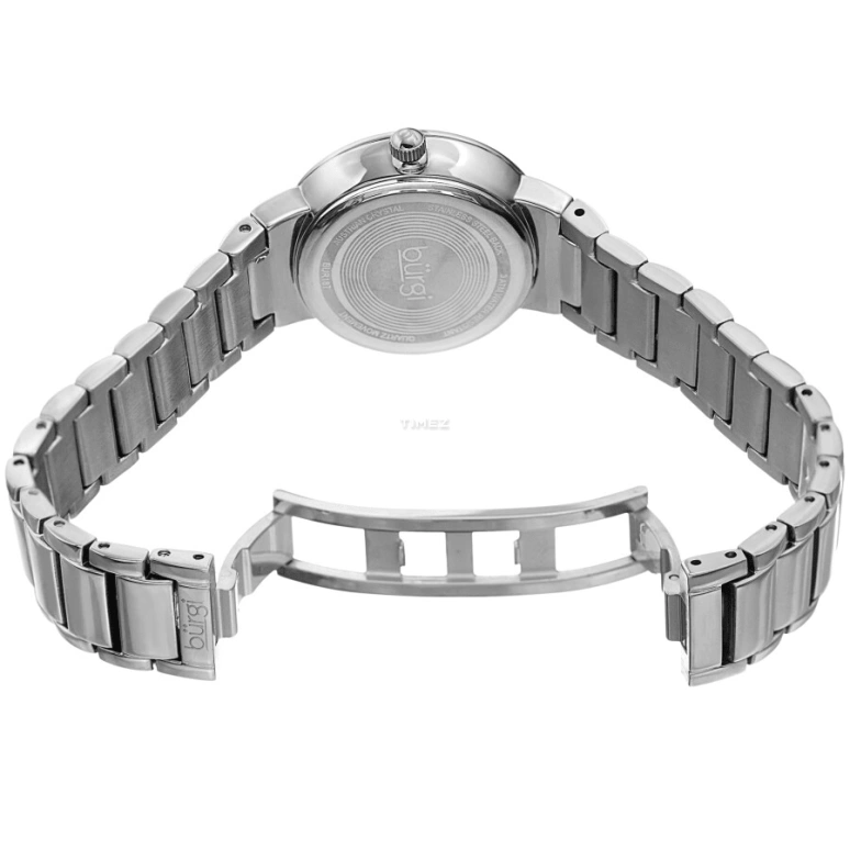 Burgi,Other 30mm,30mm,Composite,Black,Quartz,Hardlex,Round,BUR187SSBK