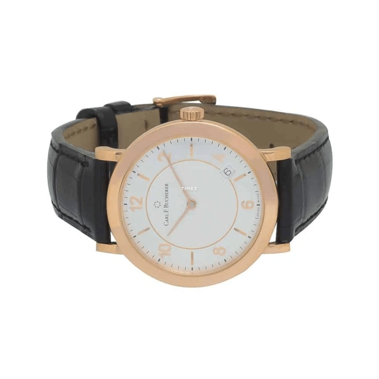 Carl F. Bucherer,Adamavi 36mm,36mm,Rose Gold,White,Day,Sapphire,Crystal Glass,00,00.10307.03.16.01