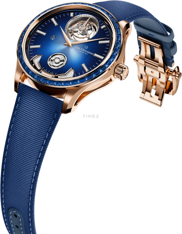 Carl F. Bucherer,Manero 43.80mm,43.80mm,Rose Gold,Blue,Automatic,Tourbillon,Minute Repeater,00,00.10925.03.54.11