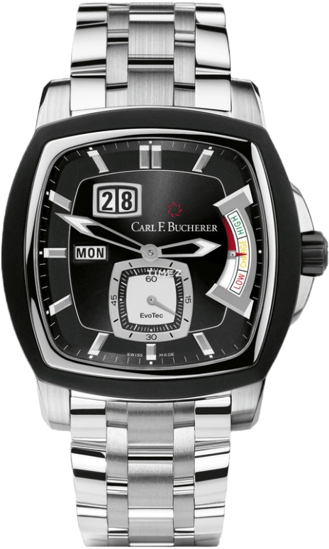 Carl F. Bucherer,Patravi ,Stainless Steel,Black,Automatic,00,00.10627.13.33.21