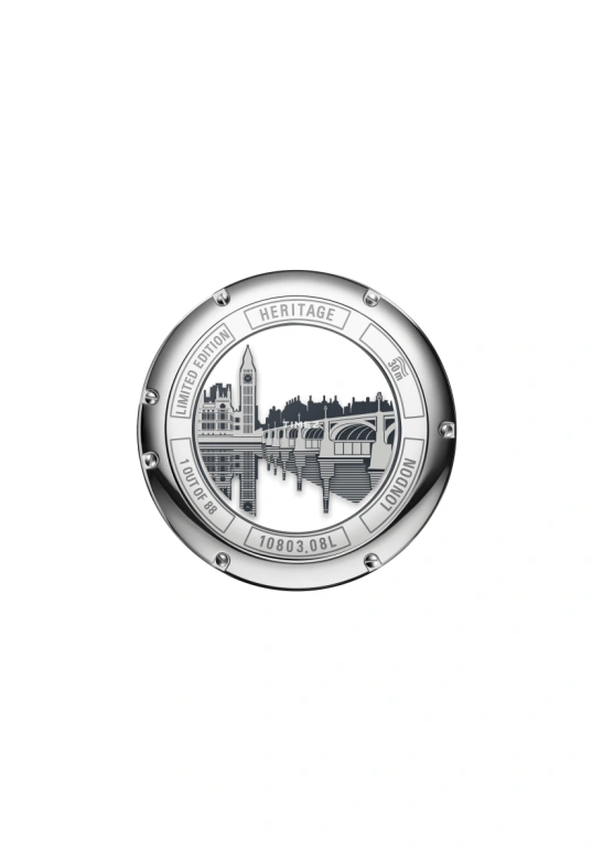 Carl F. Bucherer,Heritage 41mm,41mm,Stainless Steel,Gradient,Green,Automatic,Chronograph,Annual Calendar,Month,Day,Sapphire,Round,00,00.10803.08.92.92