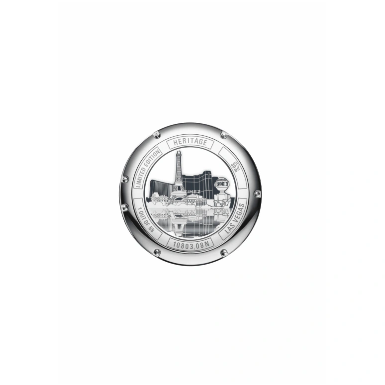 Carl F. Bucherer,Heritage 41mm,41mm,Stainless Steel,Yellow,Gradient,Automatic,Chronograph,Annual Calendar,Big Date,00,00.10803.08.92.90