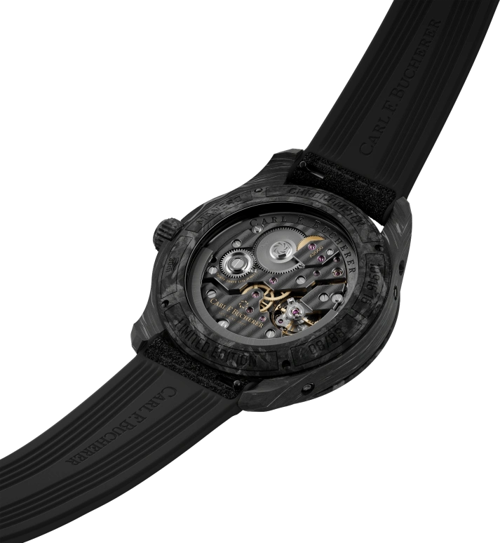 Carl F. Bucherer,Manero 41.60mm,41.60mm,Forged Carbon,Black,Automatic,Moonphase,Perpetual Calendar,Leap Year,Month,Sapphire,Crystal Glass,Round,00,00.10916.16.33.01