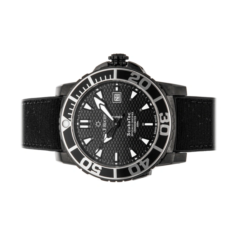 Carl F. Bucherer,Patravi 44.60mm,44.60mm,Titanium,Black,Automatic,Day,Sapphire,00,00.10632.28.33.01