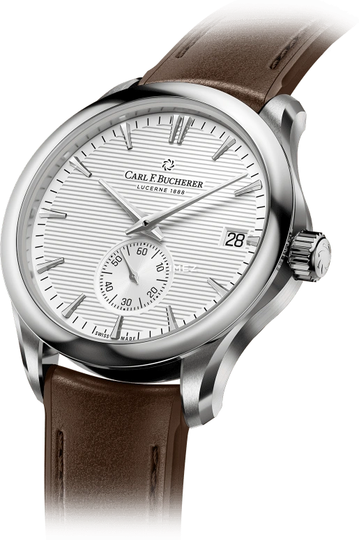 Carl F. Bucherer,Manero 40.60mm,40.60mm,Stainless Steel,Silver White,Automatic,Day,Sapphire,Crystal Glass,00,00.10924.08.13.02