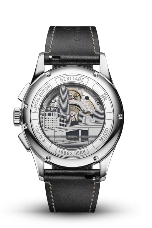 Carl F. Bucherer,Heritage 41mm,41mm,Stainless Steel,Brown,Gradient,Automatic,Chronograph,Annual Calendar,Month,Big Date,Sapphire,Crystal Glass,Round,00,00.10803.08.92.75