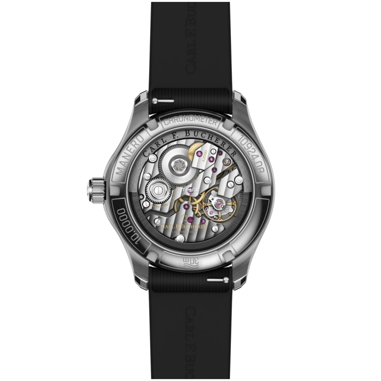 Carl F. Bucherer,Manero 40.60mm,40.60mm,Stainless Steel,Green,Automatic,Day,Sapphire,Crystal Glass,00,00.10924.08.93.02