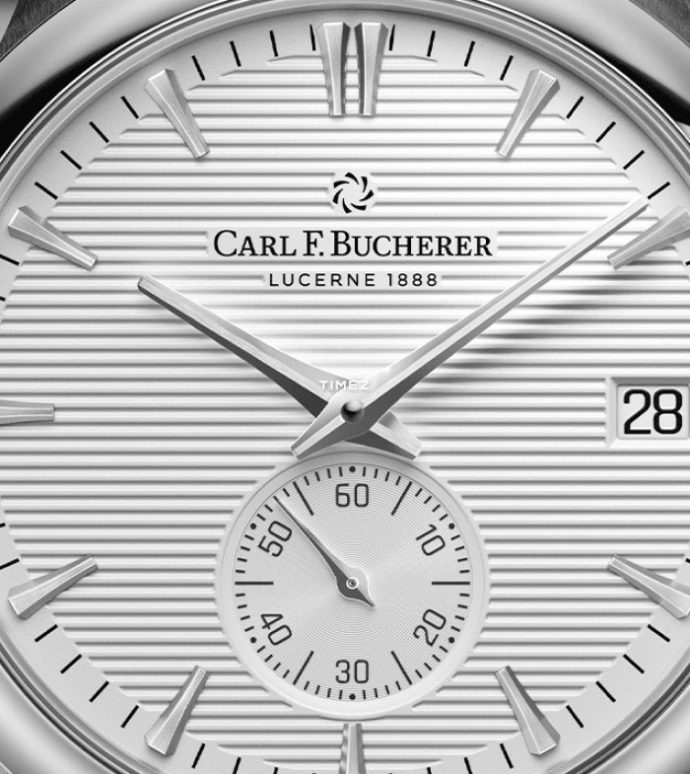 Carl F. Bucherer,Manero 40.60mm,40.60mm,Stainless Steel,Silver White,Automatic,Day,Sapphire,Crystal Glass,00,00.10924.08.13.02