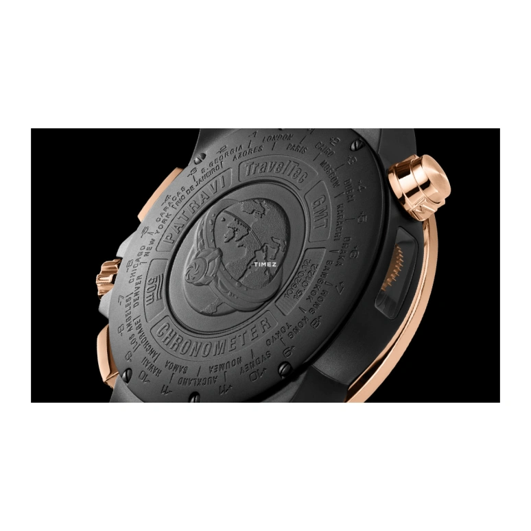 Carl F. Bucherer,Patravi 46.60mm,46.60mm,Rose Gold,Black,Automatic,Chronograph,Day,Dule Time,00,00.10620.12.33.99
