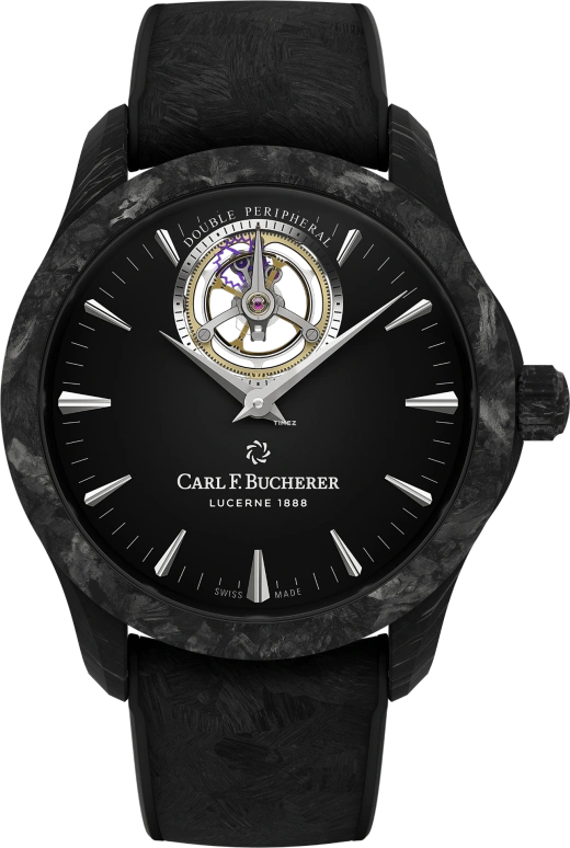 Carl F. Bucherer,Manero 43.10mm,43.10mm,Forged Carbon,Black,Automatic,Tourbillon,Sapphire,Crystal Glass,00,00.10920.16.33.01