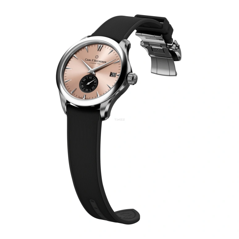 Carl F. Bucherer,Manero 40.60mm,40.60mm,Stainless Steel,Salmon,Automatic,Day,Sapphire,Crystal Glass,00,00.10924.08.93.03