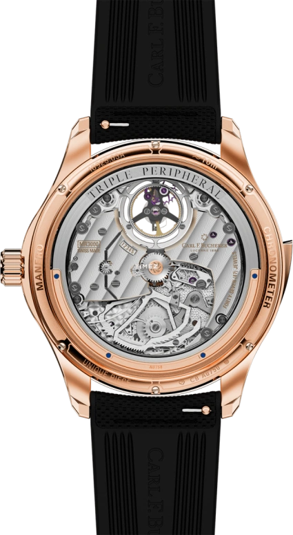 Carl F. Bucherer,Manero 43.80mm,43.80mm,Rose Gold,Black,Automatic,Tourbillon,Minute Repeater,00,00.10925.03.39.11