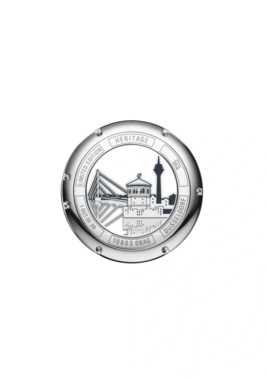 Carl F. Bucherer,Heritage 41mm,41mm,Stainless Steel,Wine Red,Gradient,Automatic,Chronograph,Annual Calendar,Big Date,00,00.10803.08.92.71
