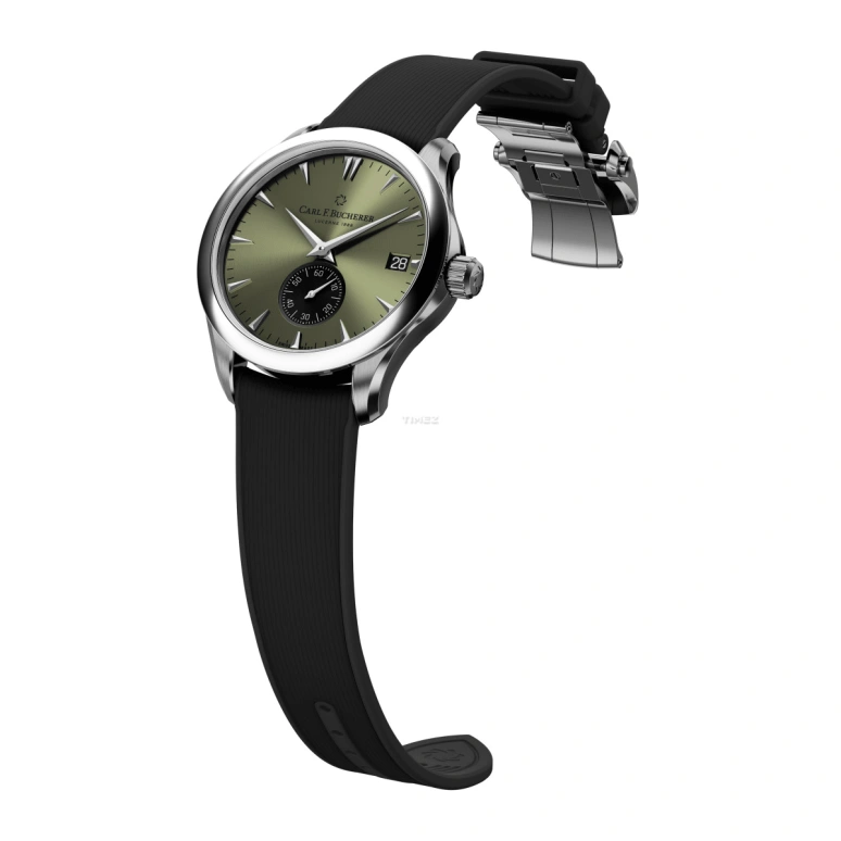 Carl F. Bucherer,Manero 40.60mm,40.60mm,Stainless Steel,Green,Automatic,Day,Sapphire,Crystal Glass,00,00.10924.08.93.02