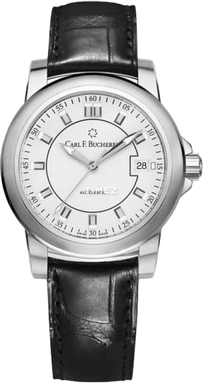 Carl F. Bucherer,Patravi 40mm,40mm,Stainless Steel,White,Automatic,00,00.10611.08.13.01