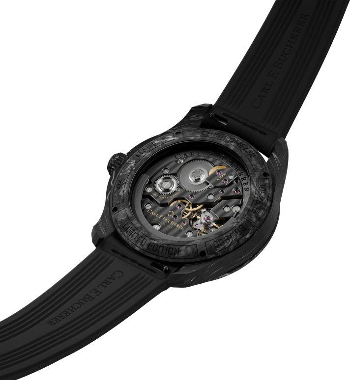 Carl F. Bucherer,Manero 41.60mm,41.60mm,Forged Carbon,Black,Automatic,Date,Big Date,00,00.10926.16.33.01