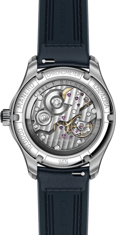 Carl F. Bucherer,Manero 40.60mm,40.60mm,Stainless Steel,Blue,Automatic,Day,Sapphire,Crystal Glass,00,00.10924.08.53.02