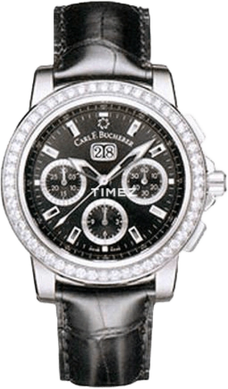 Carl F. Bucherer,Patravi 40mm,40mm,Stainless Steel,Black,Automatic,00,00.10611.08.33.11