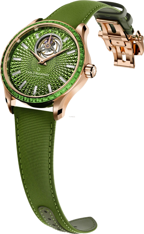 Carl F. Bucherer,Manero 43.10mm,43.10mm,Rose Gold,Green,Automatic,Tourbillon,Sapphire,Crystal Glass,00,00.10928.03.94.11