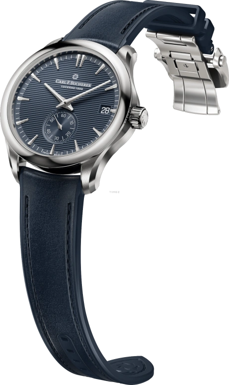 Carl F. Bucherer,Manero 40.60mm,40.60mm,Stainless Steel,Blue,Automatic,Day,Sapphire,Crystal Glass,00,00.10924.08.53.02