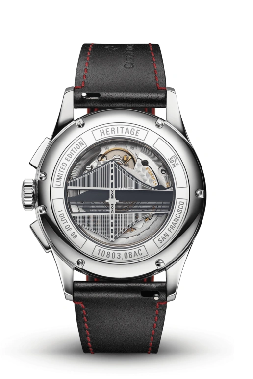 Carl F. Bucherer,Heritage 41mm,41mm,Stainless Steel,Wine Red,Gradient,Automatic,Chronograph,Annual Calendar,Big Date,00,00.10803.08.92.74