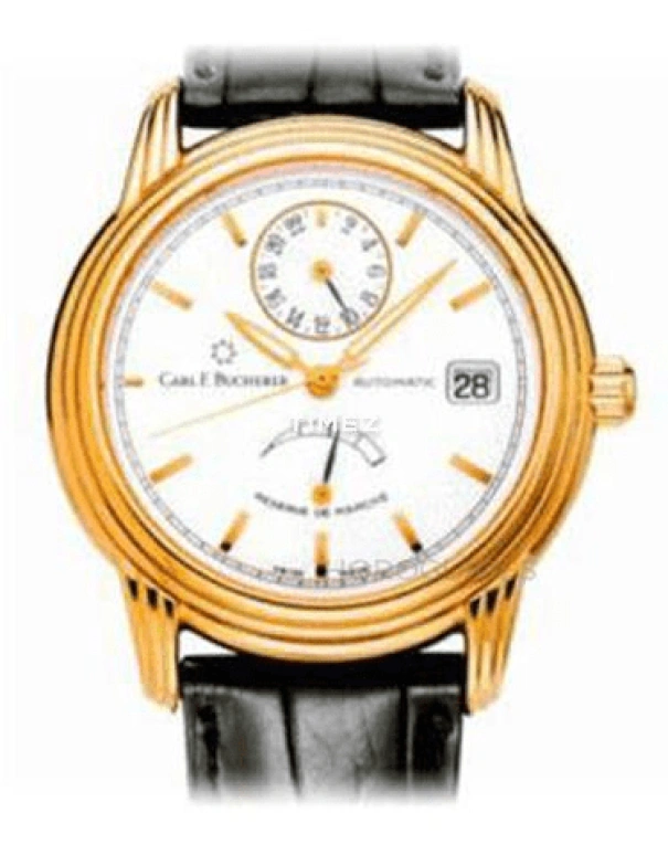 Carl F. Bucherer,Other 38mm,38mm,Rose Gold,White,Automatic,Day,Power Reserve Indicator,Dule Time,00,00.10210.03.13.01