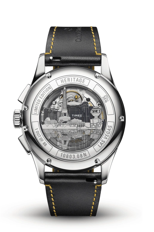 Carl F. Bucherer,Heritage 41mm,41mm,Stainless Steel,Yellow,Gradient,Automatic,Chronograph,Annual Calendar,Big Date,00,00.10803.08.92.90