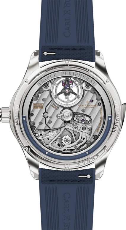 Carl F. Bucherer,Manero 43.80mm,43.80mm,White Gold,Blue,Automatic,Tourbillon,Minute Repeater,00,00.10925.02.83.11