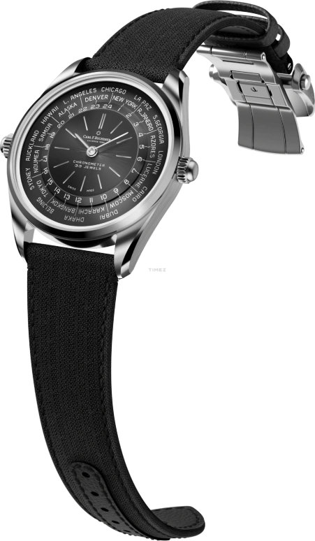 Carl F. Bucherer,Heritage 39mm,39mm,Stainless Steel,Black,Automatic,World Time,55hours,00,00.10805.08.33.01
