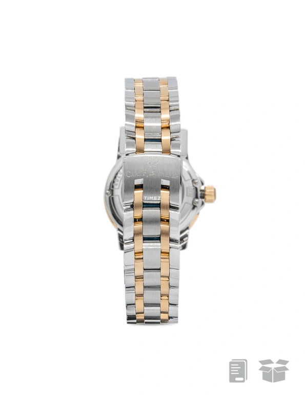 Carl F. Bucherer,Patravi 27mm,27mm,Stainless Steel,Rose Gold,Silver White,Automatic,Day,38hours,00,00.10621.07.23.31