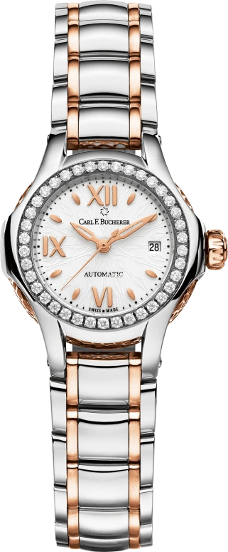 Carl F. Bucherer,Pathos 27mm,27mm,Stainless Steel,Rose Gold,Automatic,00,00.10551.07.25.31